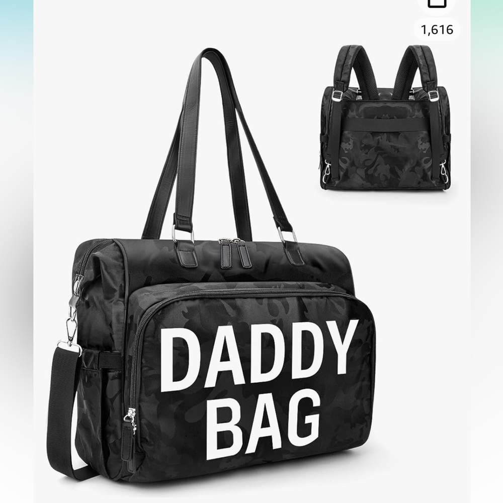 Brand new Dad Diaper bag